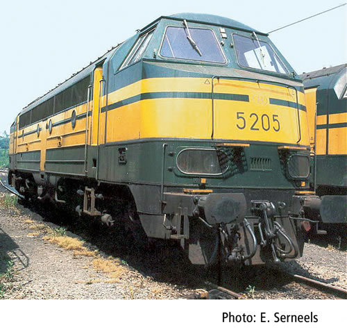 Diesel locomotive Reek 52 Cab.fl.<br /><a href='images/pictures/Roco/63966.jpg' target='_blank'>Full size image</a>